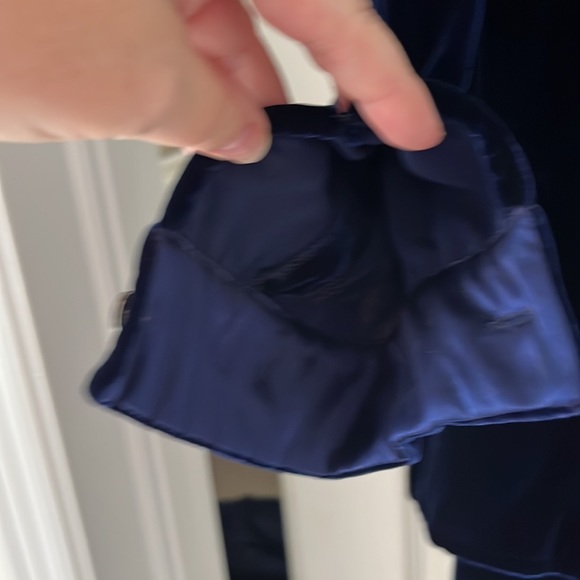 Laura Ashley velvet coord. Shirt and pants. Vintage circa 1990 - Picture 3 of 7